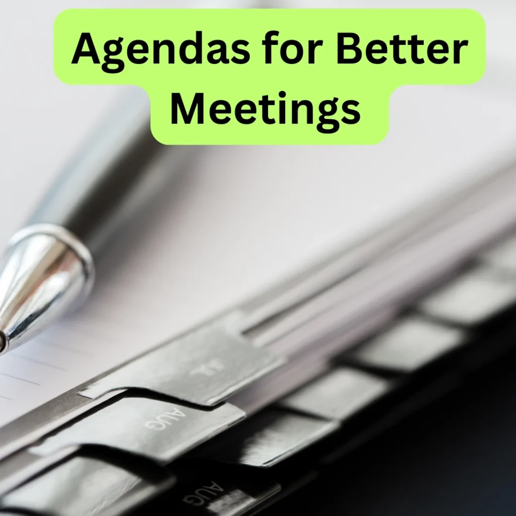 pharo academy - courses - Agendas for Better Meetings 1080px